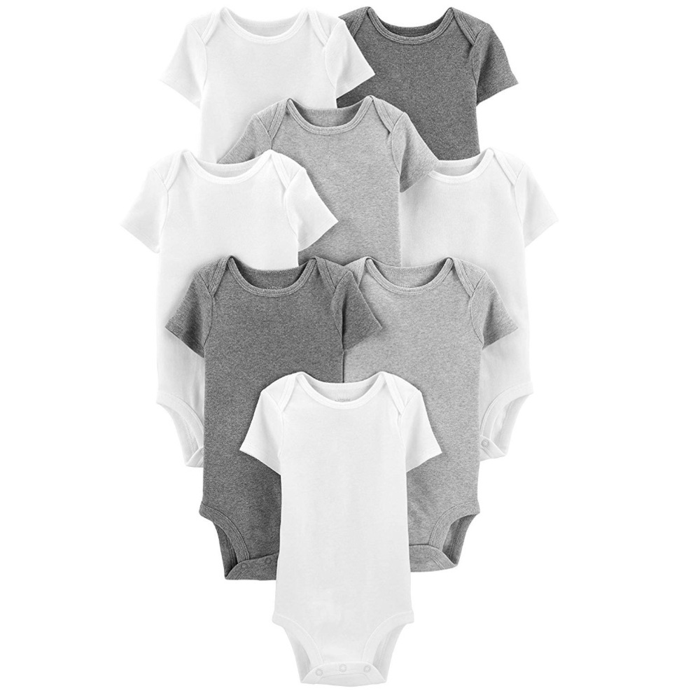 Simple Joy Carter’s 5PC Monochrome Onesie Set 6-9M